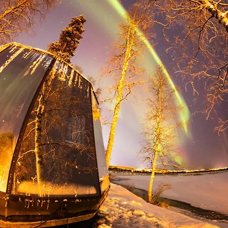 Aurorahut At Sauna Retreat Camping Rovaniemi