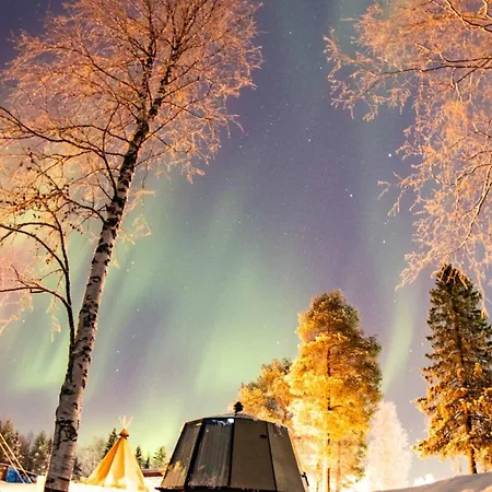 Campsite Aurorahut At Sauna Retreat Rovaniemi