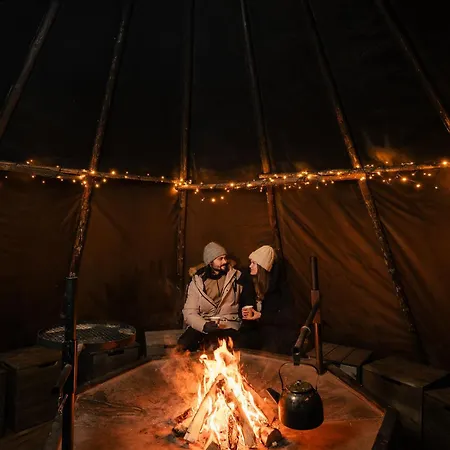 Aurorahut At Sauna Retreat Kemping