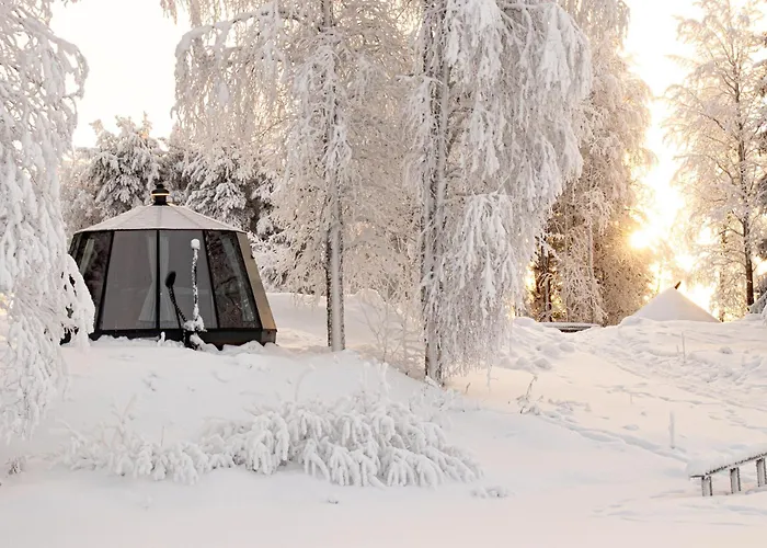 Aurorahut At Sauna Retreat Campeggio Rovaniemi