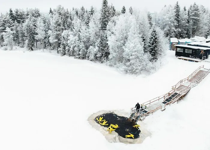 Aurorahut At Sauna Retreat Campeggio Rovaniemi
