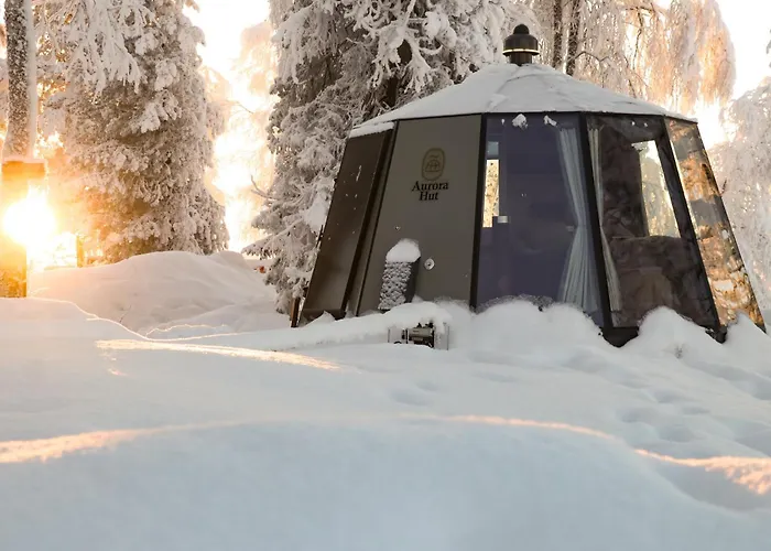 Campeggio Aurorahut At Sauna Retreat Rovaniemi